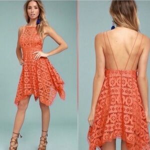 Orange Just Like Honey Free People Dress